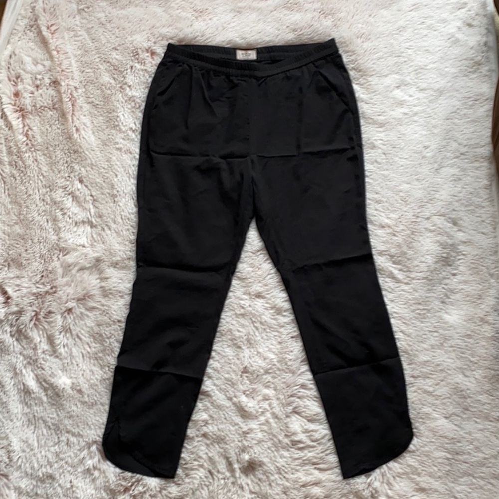 Marine Layer Allison Pant Black Tencel